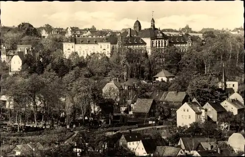 Ak Stollberg im Erzgebirge, Teilansicht, Oberschule