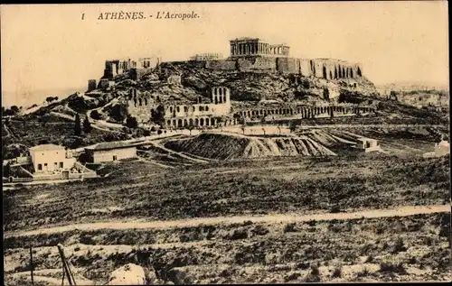 Ak Athen Griechenland, l'Acropole