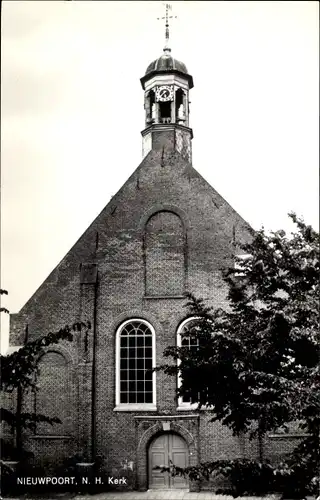 Ak Nieuwpoort Liesveld Südholland, Ned. Herv. Kerk