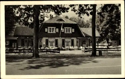 Ak Maarn Utrecht, Cafe Bergzicht Vanouds Aart Jansen, Doornseweg 23