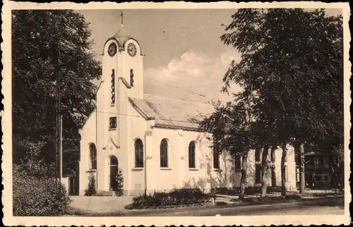 Ak Soesterberg Utrecht Niederlande, N. H. Kerkje bij Huis ter Heide