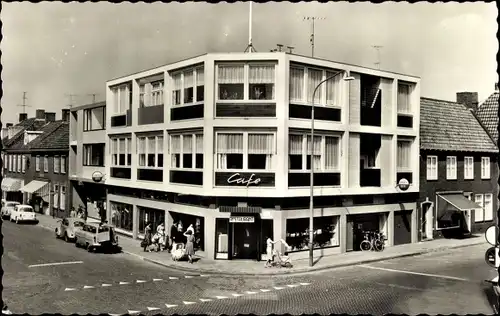 Ak Zevenaar Gelderland Niederlande, Raadhuisplein, Hotel Restaurant De 4 Tamboers