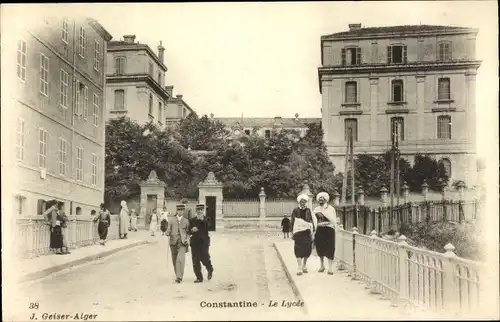Ak Constantine Algerien, Le Lycée