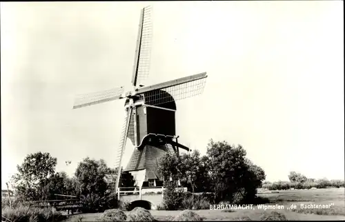 Ak Bergambacht Südholland, Wipmolen de Bachtenaar