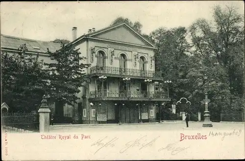 Ak Bruxelles Laeken, Théâtre Royal Parc