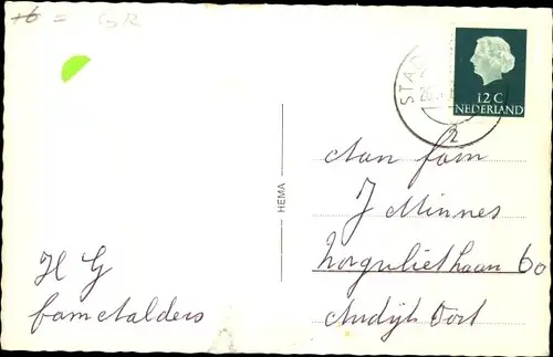 Ak Stadskanaal Groningen, Purmerlaan