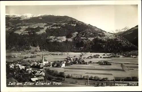 Ak Zell am Ziller in Tirol, Panorama