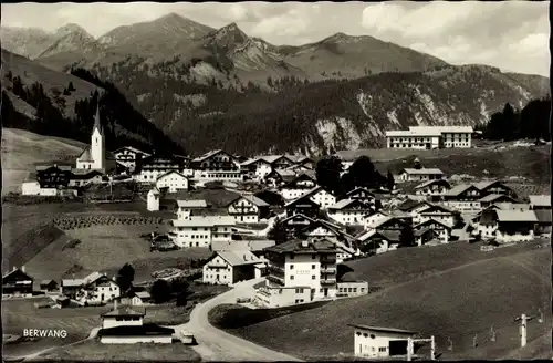 Ak Berwang in Tirol, mit Knittelkarspitze, Steinkarspitze, Galtjoch, Abendspitze