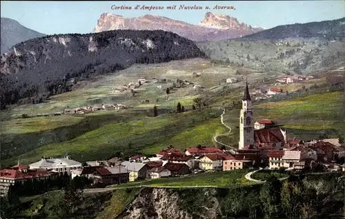 Ak Cortina d'Ampezzo Veneto, Nuvolau, Averau