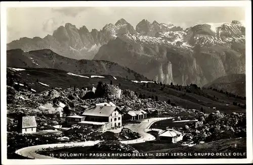 Ak Passo Sella Sellajoch, Passo e Rifugio Sella