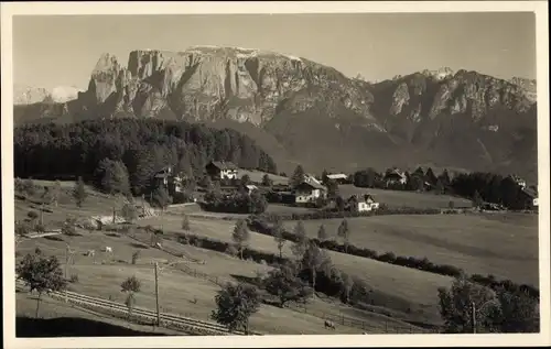 Ak Klobenstein Collalbo Ritten Renon Südtirol, Ortsansicht