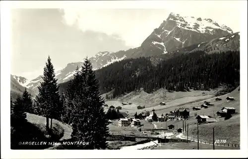 Ak Gargellen Montafon Vorarlberg, Gesamtansicht
