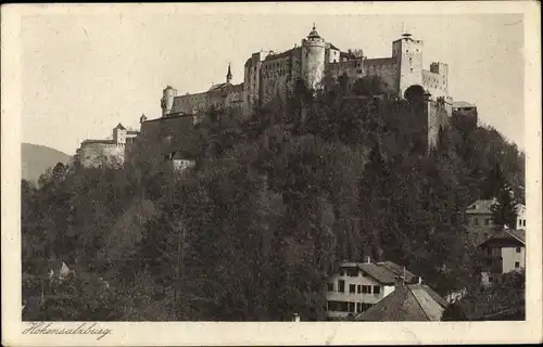 Ak Salzburg in Österreich, Hohensalzburg, Schloss