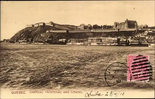 Ak Québec Kanada, Chateau Frontenac and Citadel