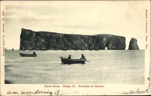 Ak Gaspé Québec Kanada, Perce Rock