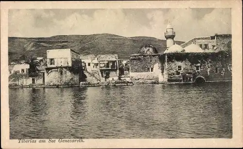 Ak Tiberias Israel, am See Genezareth