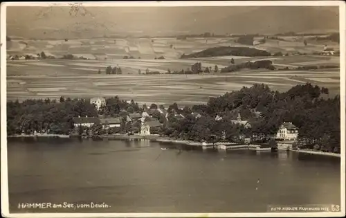 Ak Hamr na Jezeře Hammer am See Region Reichenberg, Hammersee vom Dewin