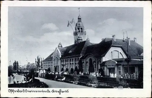 Ak Świnoujście Swinemünde Pommern, Kurhaus