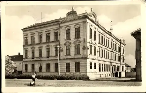 Ak Ivanovice na Hané Südmähren, Gebäude