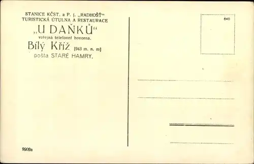 Ak Bílý Kříž Slowakei, Bezkydy, Danku, Sulov