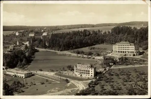 Ak Teplice nad Bečvou Teplitz Bad Region Olmütz, Gesamtansicht