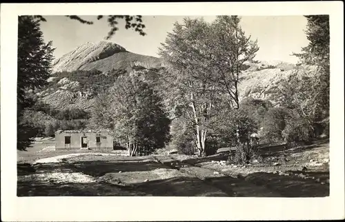 Ak Lovćen Lovtchen Montenegro, rusevine Dvorca