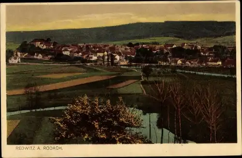 Ak Redwitz an der Rodach Oberfranken, Totalansicht