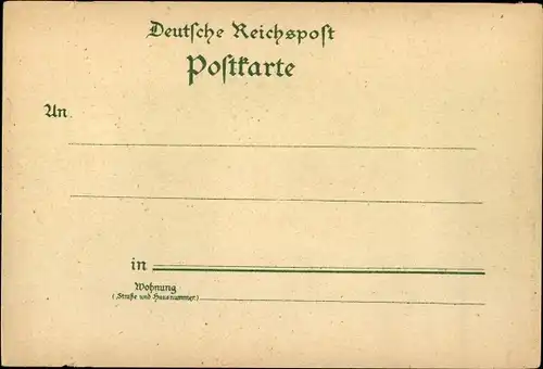 VorläuferLitho Strasbourg Straßburg Elsass Bas Rhin, Restaurant, Ind. u. Gewerbe Ausstellung 1895