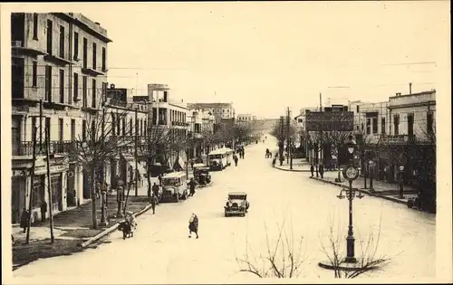 Ak Fès Fez Marokko, Avenue du Général Poeymirau