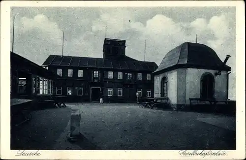 Ak Waltersdorf Großschönau Oberlausitz, Lausche, Gesellschaftsplatz