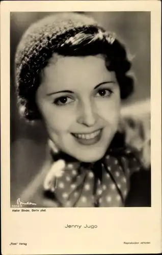 Ak Schauspielerin Jenny Jugo, Portrait, Ross Verlag 7014/1