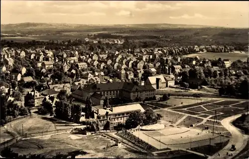 Ak Oelsnitz im Erzgebirge, Stadtpanorama