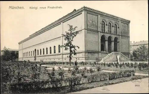Ak München, Königl. neue Pinakothek