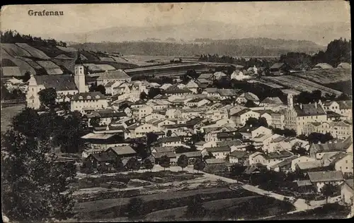Ak Grafenau im Bayerischen Wald, Gesamtansicht