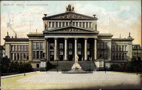 Ak Berlin Mitte, Kgl. Schauspielhaus