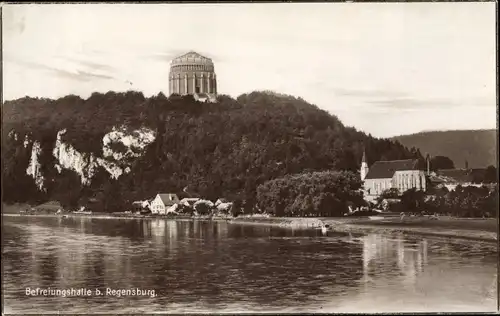 Ak Regensburg an der Donau Oberpfalz, Befreiungshalle