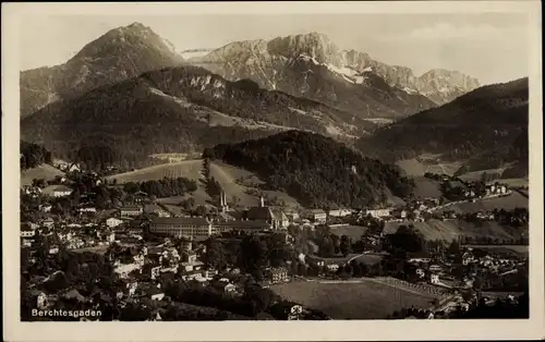 Ak Berchtesgaden in Oberbayern, Panorama