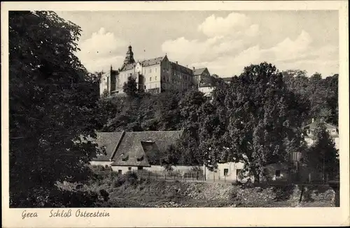 Ak Gera Thüringen, Schloss Osterstein