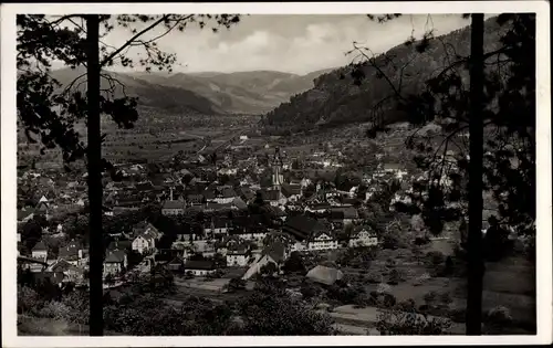 Ak Haslach im Kinzigtal Schwarzwald, Gesamtansicht