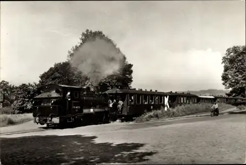 Ak Insel Rügen, Deutsche Eisenbahn, 99 4631 0, Kleinbahn, Dampflok