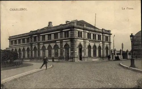 Ak Charleroi Wallonien Hennegau, La Poste