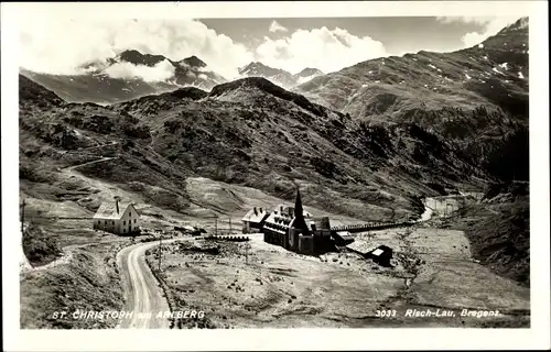 Ak St Christoph am Arlberg Tirol, Panorama