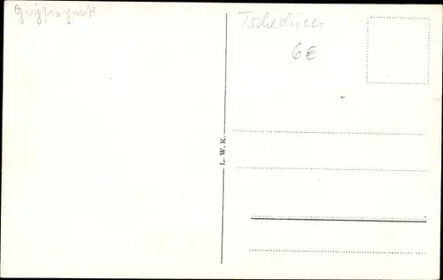 Ak Karlovy Vary Karlsbad Stadt, Kavarna Park