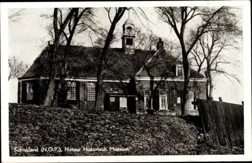 Ak Schokland Noordoostpolder Flevoland, Natuur Historisch Museum