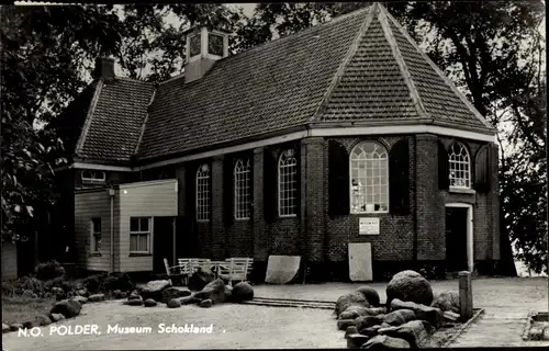 Ak Schokland Noordoostpolder Flevoland, Museum