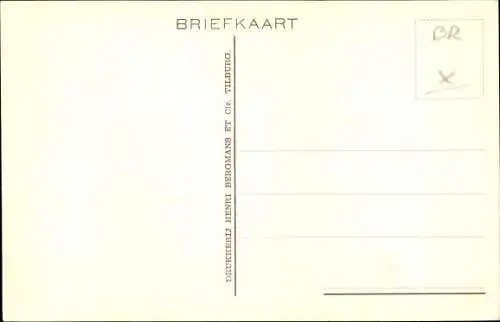 Ak Tilburg Nordbrabant Niederlande, Textielschool