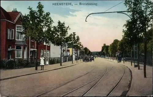 Ak Heemstede Nordholland Niederlande, Bronsteeweg