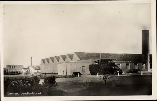 Ak Emmen Drenthe Niederlande, Bendienfabriek