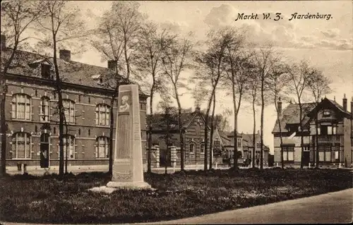 Ak Aardenburg Sluis Zeeland Niederlande, Markt