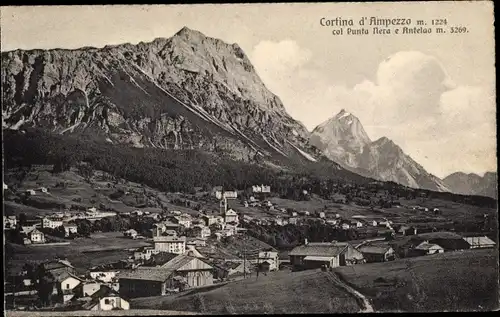 Ak Cortina d'Ampezzo Veneto, Punta Nera e Antelao